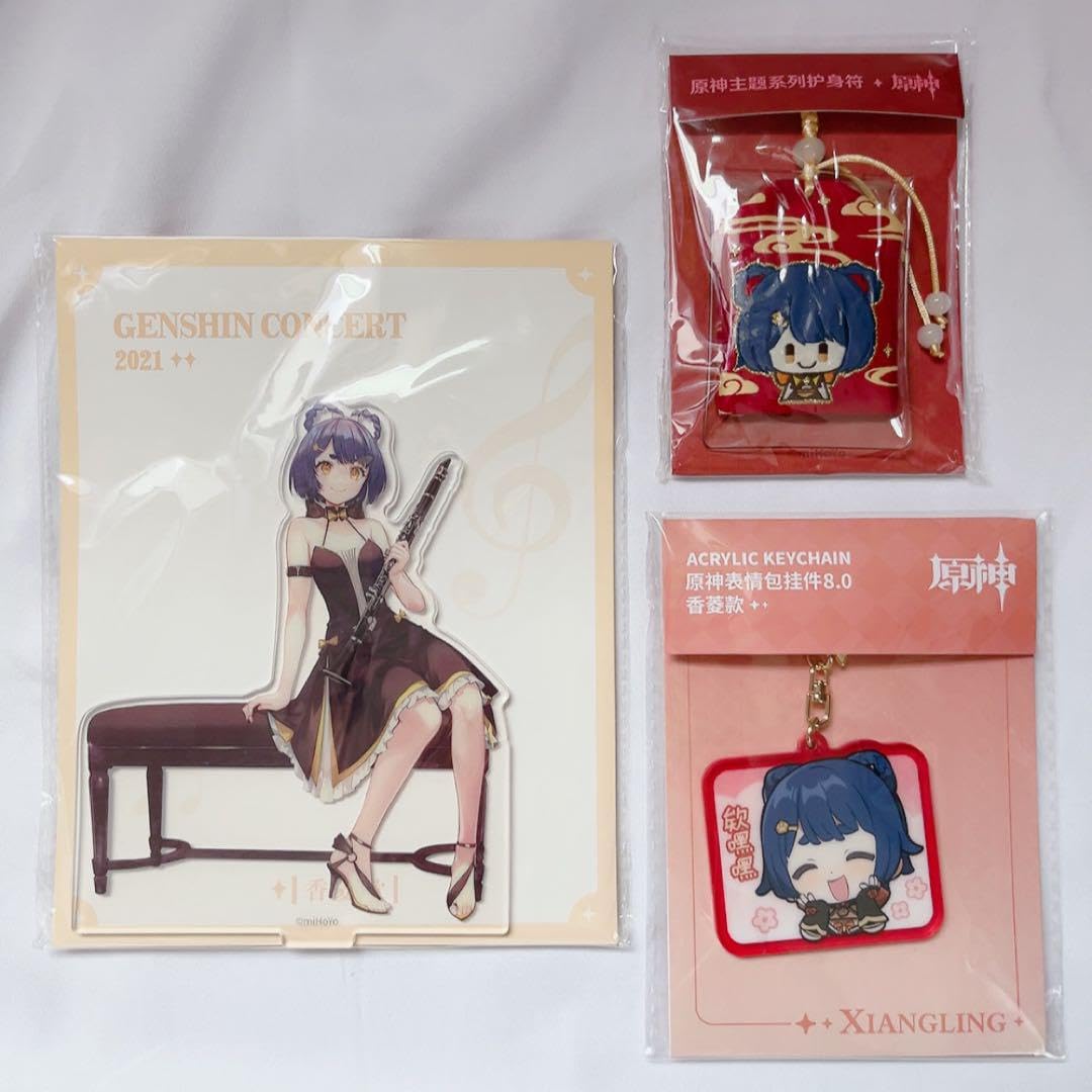 Amazon.co.jp: 原神 Genshin 香菱 シャンリン グッズセット アクリル